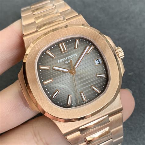 replica patek philippe rose gold